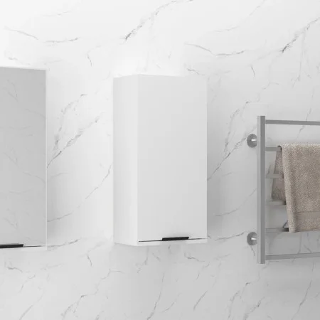 Weißer Wand-Badezimmerschrank 32x20x67 cm von vidaXL, Schließfächer und Lagerschränke - Ref: Foro24-811295, Preis: 43,69 €, R...