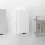 White wall bathroom cabinet 32x20x67 cm by vidaXL, Lockers and storage cabinets - Ref: Foro24-811295, Price: 43,63 €, Discoun...