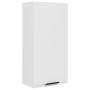 Weißer Wand-Badezimmerschrank 32x20x67 cm von vidaXL, Schließfächer und Lagerschränke - Ref: Foro24-811295, Preis: 43,79 €, R...