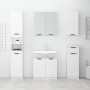 Weißer Wand-Badezimmerschrank 32x20x67 cm von vidaXL, Schließfächer und Lagerschränke - Ref: Foro24-811295, Preis: 43,79 €, R...