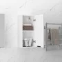 Weißer Wand-Badezimmerschrank 32x20x67 cm von vidaXL, Schließfächer und Lagerschränke - Ref: Foro24-811295, Preis: 43,69 €, R...