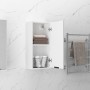 Weißer Wand-Badezimmerschrank 32x20x67 cm von vidaXL, Schließfächer und Lagerschränke - Ref: Foro24-811295, Preis: 43,79 €, R...