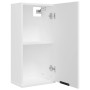 Weißer Wand-Badezimmerschrank 32x20x67 cm von vidaXL, Schließfächer und Lagerschränke - Ref: Foro24-811295, Preis: 43,79 €, R...