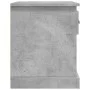 Mesita de noche madera contrachapada gris hormigón 39x39x47,5cm de vidaXL, Mesitas de noche - Ref: Foro24-816136, Precio: 38,...