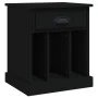 Schwarzer Nachttisch 43x36x50 cm von vidaXL, Nachttische - Ref: Foro24-816346, Preis: 45,44 €, Rabatt: %