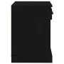 Schwarzer Nachttisch 43x36x50 cm von vidaXL, Nachttische - Ref: Foro24-816346, Preis: 45,44 €, Rabatt: %