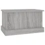 Sonoma gray plywood storage trunk 50x30x28 cm by vidaXL, Storage trunks - Ref: Foro24-816502, Price: 35,65 €, Discount: %