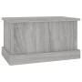 Stauraum aus Sperrholz in Sonoma-Grau, 50 x 30 x 28 cm von vidaXL, Aufbewahrungskisten - Ref: Foro24-816502, Preis: 35,55 €, ...