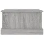 Sonoma gray plywood storage trunk 50x30x28 cm by vidaXL, Storage trunks - Ref: Foro24-816502, Price: 35,65 €, Discount: %