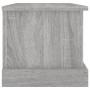 Stauraum aus Sperrholz in Sonoma-Grau, 50 x 30 x 28 cm von vidaXL, Aufbewahrungskisten - Ref: Foro24-816502, Preis: 35,55 €, ...