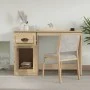 Oak plywood desk with drawer 115x50x75 cm by vidaXL, Desks - Ref: Foro24-816475, Price: 94,04 €, Discount: %