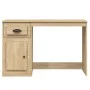 Oak plywood desk with drawer 115x50x75 cm by vidaXL, Desks - Ref: Foro24-816475, Price: 94,04 €, Discount: %