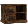 Smoked oak nightstand 60x35.5x45 cm by vidaXL, Nightstands - Ref: Foro24-816373, Price: 49,54 €, Discount: %