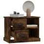 Smoked oak nightstand 60x35.5x45 cm by vidaXL, Nightstands - Ref: Foro24-816373, Price: 49,54 €, Discount: %