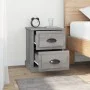 Mesita de noche madera contrachapada gris Sonoma 39x39x47,5 cm de vidaXL, Mesitas de noche - Ref: Foro24-816156, Precio: 44,3...
