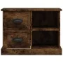Smoked oak nightstand 60x35.5x45 cm by vidaXL, Nightstands - Ref: Foro24-816373, Price: 49,54 €, Discount: %