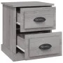 Mesita de noche madera contrachapada gris Sonoma 39x39x47,5 cm de vidaXL, Mesitas de noche - Ref: Foro24-816156, Precio: 44,3...