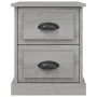 Mesita de noche madera contrachapada gris Sonoma 39x39x47,5 cm de vidaXL, Mesitas de noche - Ref: Foro24-816156, Precio: 44,3...