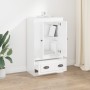 Hochglanzweißes Sperrholz-Sideboard 60 x 35,5 x 103,5 cm von vidaXL, Sideboards - Ref: Foro24-816298, Preis: 85,74 €, Rabatt: %
