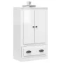 Aparador de madera contrachapada blanco brillo 60x35,5x103,5 cm de vidaXL, Aparadores - Ref: Foro24-816298, Precio: 84,70 €, ...