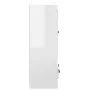 Aparador de madera contrachapada blanco brillo 60x35,5x103,5 cm de vidaXL, Aparadores - Ref: Foro24-816298, Precio: 84,70 €, ...