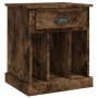 Nightstands 2 units smoked oak color 43x36x50 cm by vidaXL, Nightstands - Ref: Foro24-816355, Price: 57,83 €, Discount: %