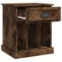 Nightstands 2 units smoked oak color 43x36x50 cm by vidaXL, Nightstands - Ref: Foro24-816355, Price: 57,83 €, Discount: %