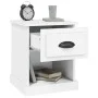 Mesitas de noche 2 uds madera contrachapada blanco 39x39x47,5cm de vidaXL, Mesitas de noche - Ref: Foro24-816129, Precio: 51,...