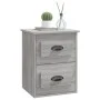Sonoma grauer Wand-Nachttisch 41,5x36x53 cm von vidaXL, Nachttische - Ref: Foro24-816404, Preis: 37,80 €, Rabatt: %