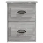 Sonoma grauer Wand-Nachttisch 41,5x36x53 cm von vidaXL, Nachttische - Ref: Foro24-816404, Preis: 37,80 €, Rabatt: %