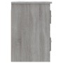 Mesita de noche de pared gris Sonoma 41,5x36x53 cm de vidaXL, Mesitas de noche - Ref: Foro24-816404, Precio: 44,89 €, Descuen...