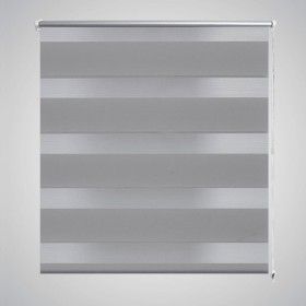 Zebra Jalousie 50 x 100 cm Grau von vidaXL, Jalousien und Jalousien - Ref: Foro24-240187, Preis: 17,34 €, Rabatt: %