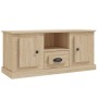 TV-Schrank aus Sonoma-Eichensperrholz, 100 x 35,5 x 45 cm von vidaXL, TV-Möbel - Ref: Foro24-816459, Preis: 77,37 €, Rabatt: %
