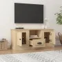 TV-Schrank aus Sonoma-Eichensperrholz, 100 x 35,5 x 45 cm von vidaXL, TV-Möbel - Ref: Foro24-816459, Preis: 73,98 €, Rabatt: %