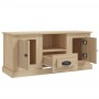 TV-Schrank aus Sonoma-Eichensperrholz, 100 x 35,5 x 45 cm von vidaXL, TV-Möbel - Ref: Foro24-816459, Preis: 77,37 €, Rabatt: %