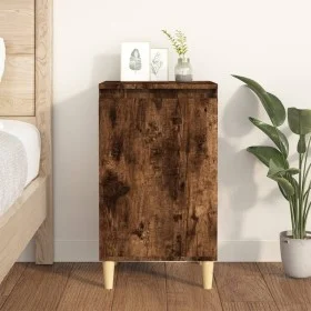 Nachttisch aus geräuchertem Eichensperrholz, 40 x 35 x 70 cm von vidaXL, Nachttische - Ref: Foro24-819638, Preis: 42,07 €, Ra...