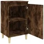 Nachttisch aus geräuchertem Eichensperrholz, 40 x 35 x 70 cm von vidaXL, Nachttische - Ref: Foro24-819638, Preis: 42,07 €, Ra...