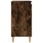 Nachttisch aus geräuchertem Eichensperrholz, 40 x 35 x 70 cm von vidaXL, Nachttische - Ref: Foro24-819638, Preis: 42,07 €, Ra...