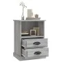 Mesitas de noche 2 unidades gris Sonoma 43x36x60 cm de vidaXL, Mesitas de noche - Ref: Foro24-816341, Precio: 85,81 €, Descue...