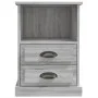 Mesitas de noche 2 unidades gris Sonoma 43x36x60 cm de vidaXL, Mesitas de noche - Ref: Foro24-816341, Precio: 85,81 €, Descue...