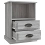 Mesitas de noche 2 unidades gris Sonoma 43x36x60 cm de vidaXL, Mesitas de noche - Ref: Foro24-816341, Precio: 86,73 €, Descue...