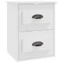 White wall bedside table 41.5x36x53 cm by vidaXL, Nightstands - Ref: Foro24-816392, Price: 47,15 €, Discount: %
