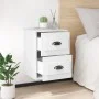 White wall bedside table 41.5x36x53 cm by vidaXL, Nightstands - Ref: Foro24-816392, Price: 47,15 €, Discount: %