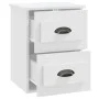 White wall bedside table 41.5x36x53 cm by vidaXL, Nightstands - Ref: Foro24-816392, Price: 47,15 €, Discount: %