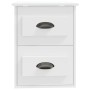 Weißer Wand-Nachttisch 41,5x36x53 cm von vidaXL, Nachttische - Ref: Foro24-816392, Preis: 47,71 €, Rabatt: %