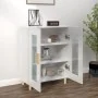 Sideboard aus glänzendem weißem Sperrholz 69,5x34x90 cm von vidaXL, Sideboards - Ref: Foro24-812120, Preis: 83,74 €, Rabatt: %