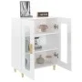 Sideboard aus glänzendem weißem Sperrholz 69,5x34x90 cm von vidaXL, Sideboards - Ref: Foro24-812120, Preis: 83,74 €, Rabatt: %