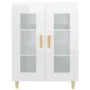 Sideboard aus glänzendem weißem Sperrholz 69,5x34x90 cm von vidaXL, Sideboards - Ref: Foro24-812120, Preis: 83,74 €, Rabatt: %