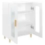 Sideboard aus glänzendem weißem Sperrholz 69,5x34x90 cm von vidaXL, Sideboards - Ref: Foro24-812120, Preis: 83,74 €, Rabatt: %