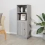 Hohes Sideboard Sperrholz Sonoma grau 36x35,5x103,5 cm von vidaXL, Sideboards - Ref: Foro24-816326, Preis: 63,73 €, Rabatt: %